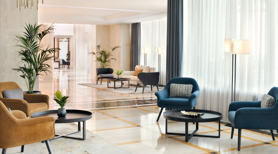 Enjoy the stylish setting of our Lobby.