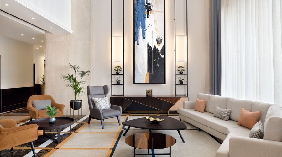Enjoy the stylish setting of our Lobby.