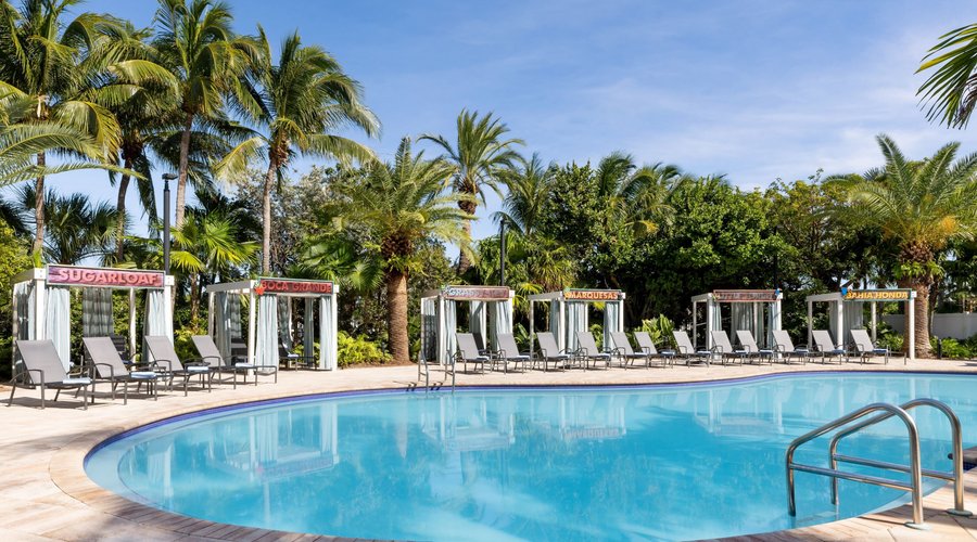 Poolside Cabanas