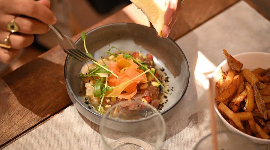 Tartare de poissons sauvage.