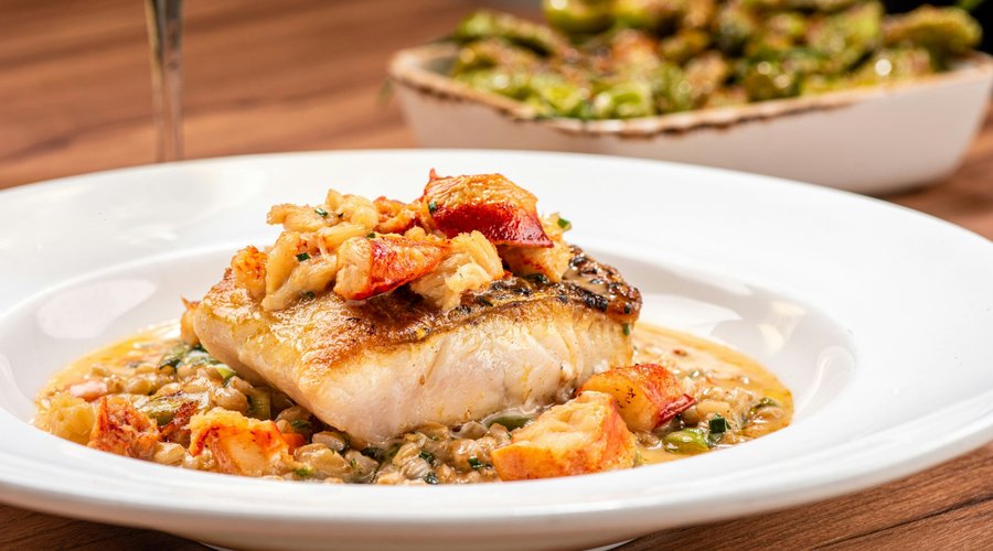 Seared Triple Tail
