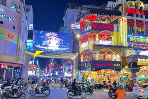 旅行者の写真