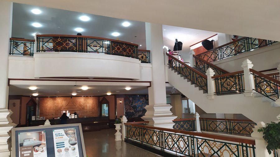 View from the entrance
