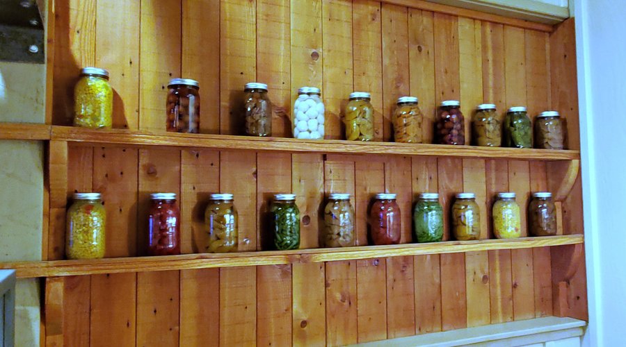 Home-canned goods all around