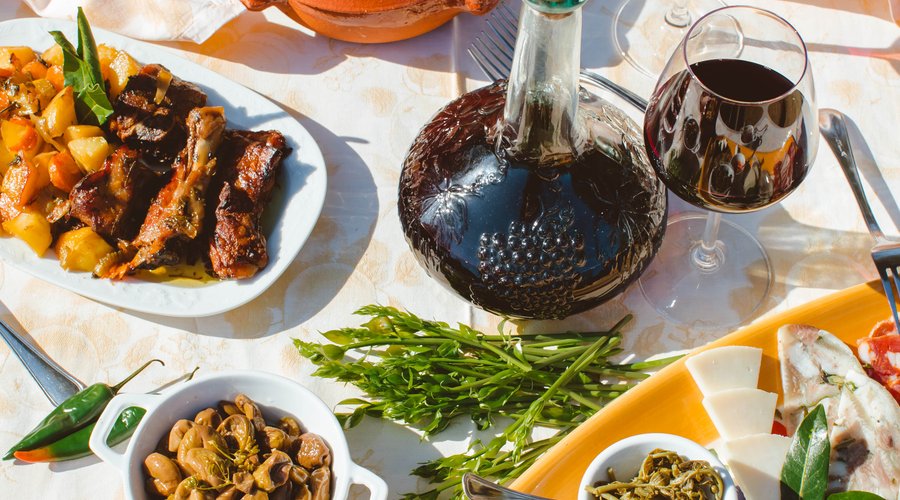 Pranzo in Agriturismo