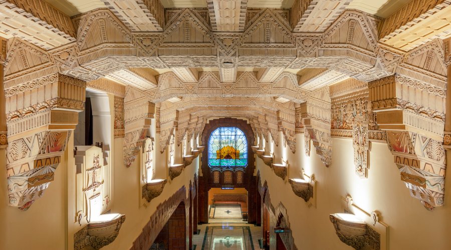 The Marine Building - Lobby Ceiling
