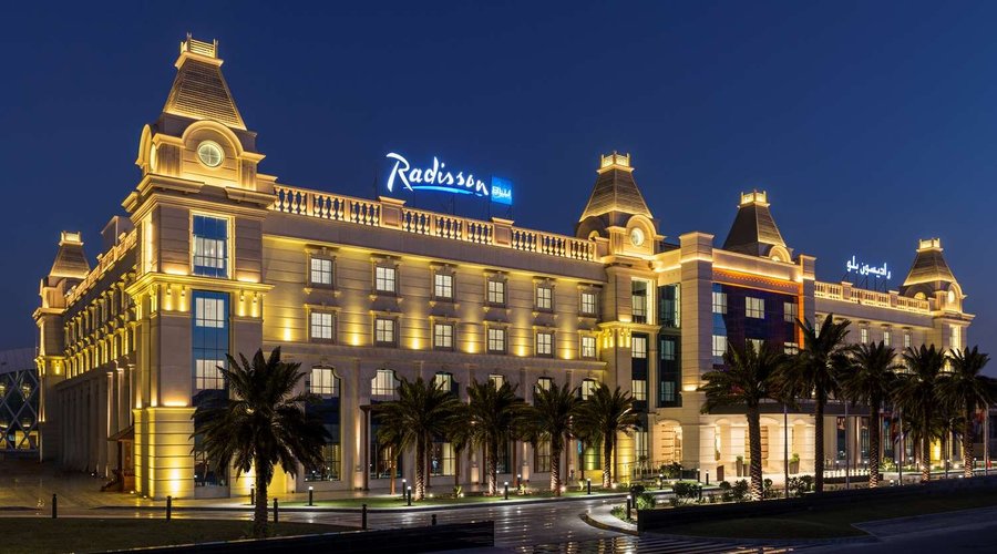 Hotel Exterior Night
