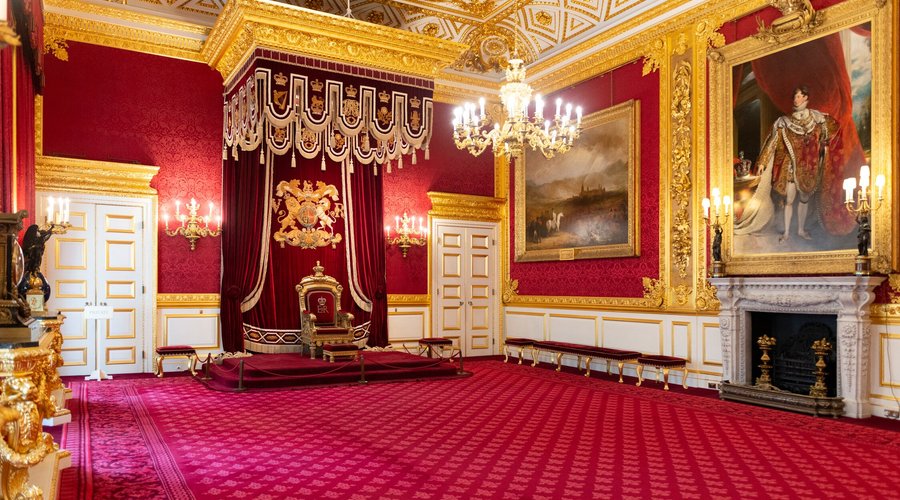 The Throne Room in St James's Palace.  © Royal Collection Enterprises Limited | Royal Collection Trust