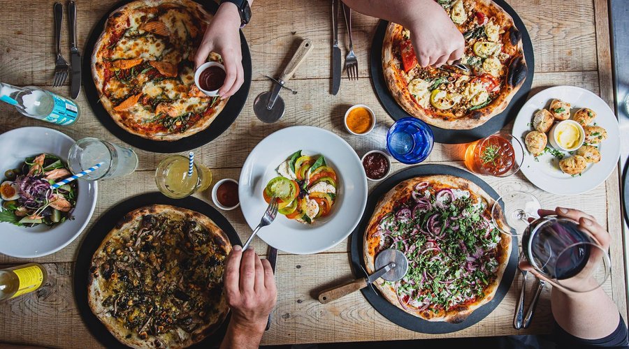 Pizzas and sides