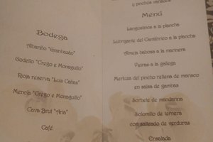 Speisekarte
