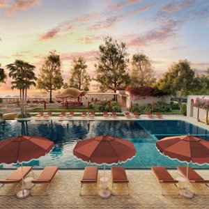 Pool & Beachfront Area 
