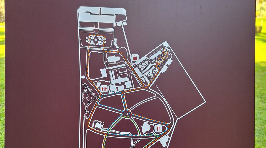 Plan of garden