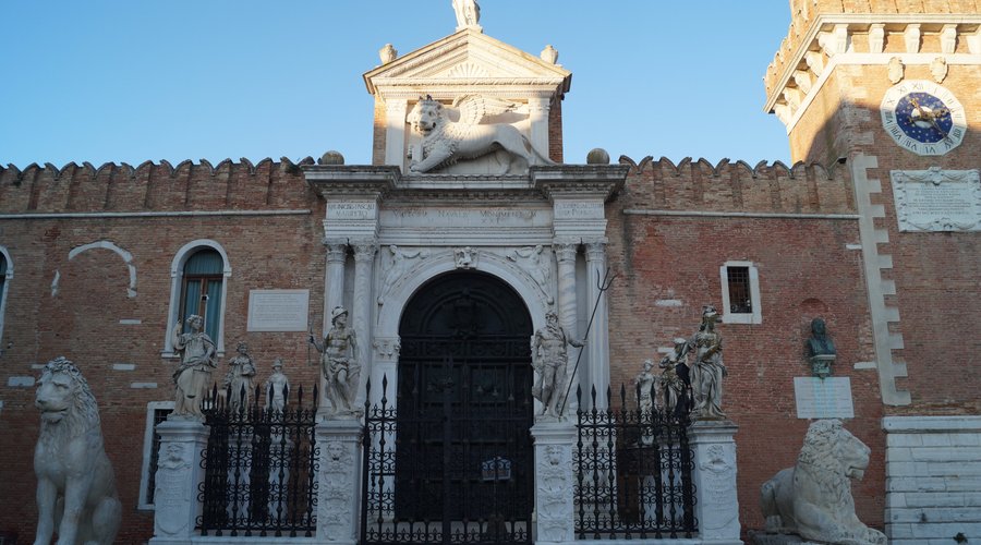 Alcune vedute dell'Arsenale