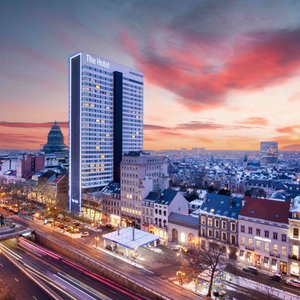 The Hotel. Brussels tower.