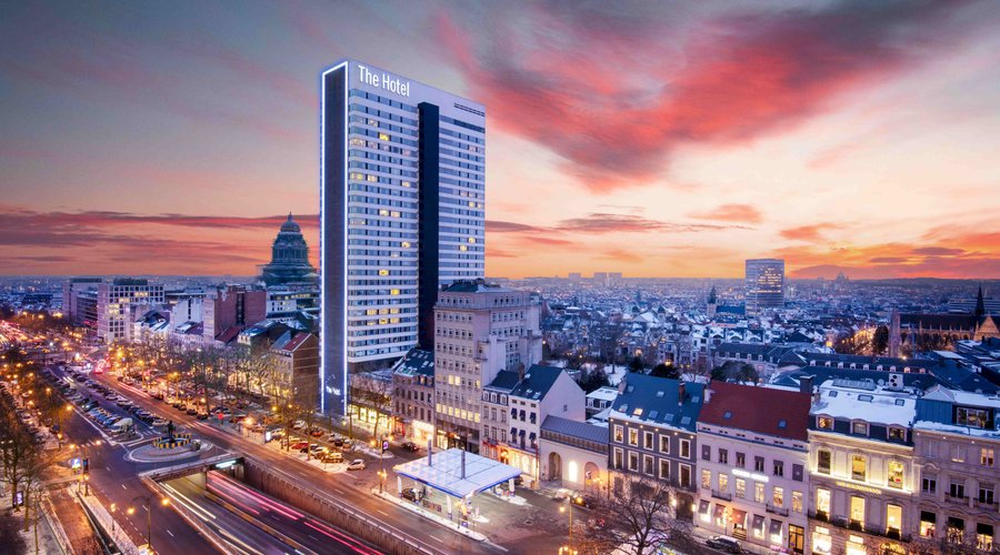 The Hotel. Brussels tower.