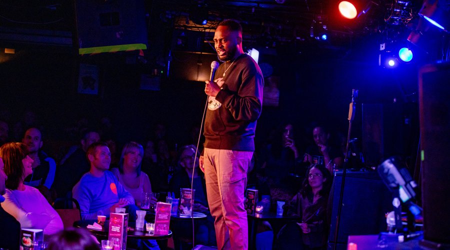 Gbemi Oladipo performing at Komedia Comedy Club (c) Charlotte Horton