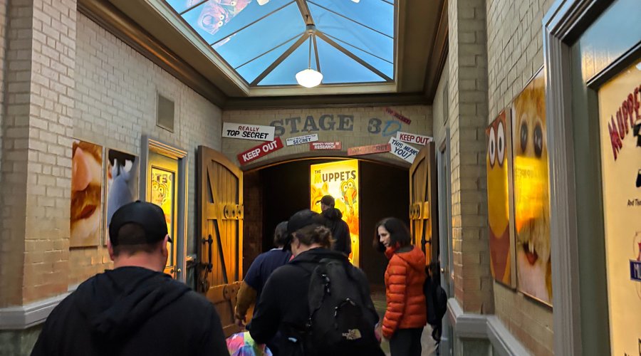 Entry to the Muppet Theatre