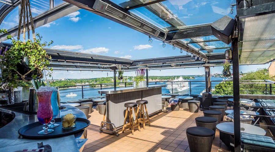 Scandic Sj fartshotellet terrace