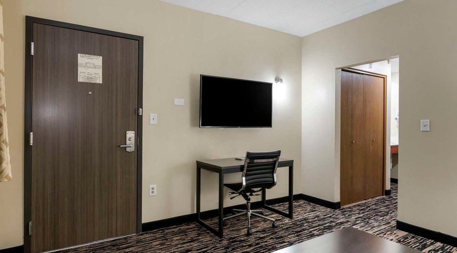 Spacious suite with added amenities