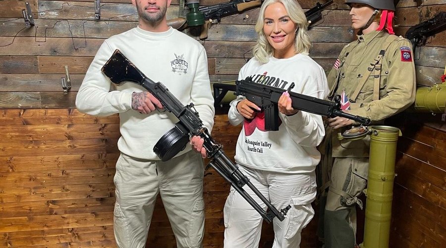 Date night, but make it tactical. Churchill Shooting Range never disappoints!🔥