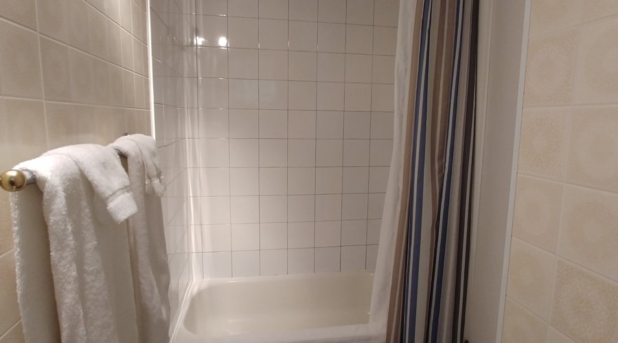 Petit bain-douche (chambres régulières)