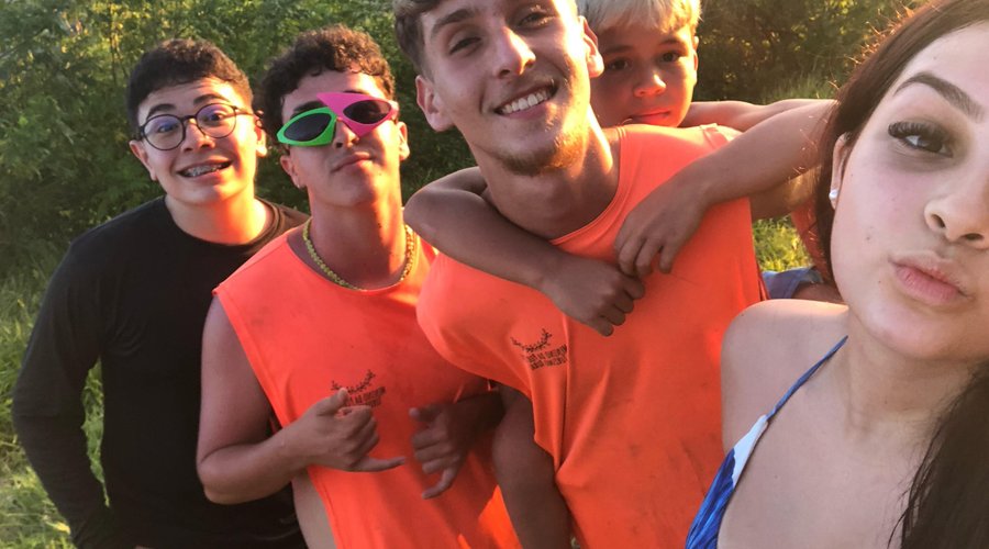 Trilha com os tios