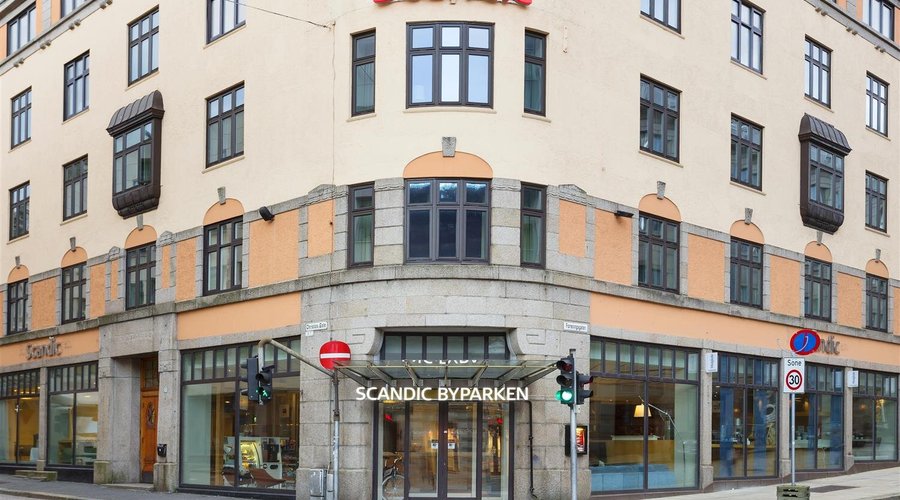 NEW Scandic Byparken Bergen entrance