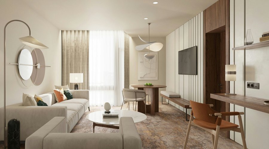 Executive Suite living room