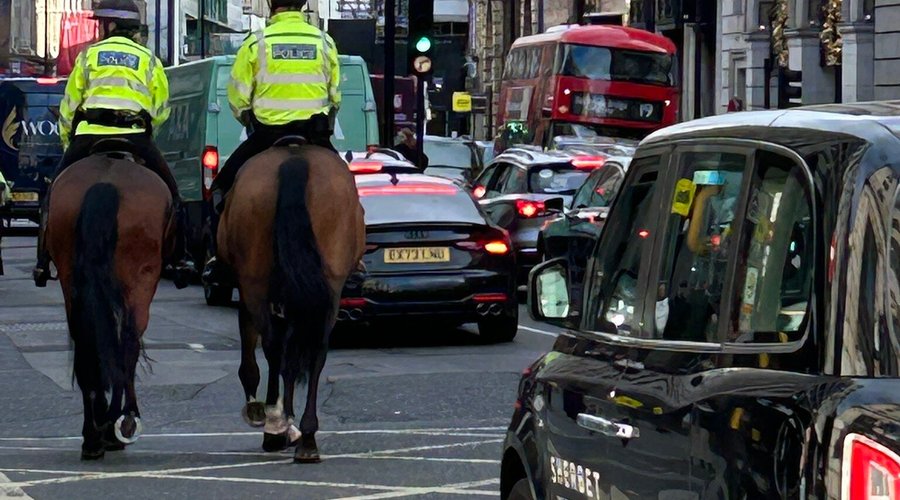This busy section at the end of Green Park is considered in the Borough of Westminster