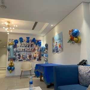 1st Birthday Party   1. Sea view is excellent. 2. Reception staffs are very accommodating. 3. Exceptional Service  4. Parkings available  5. Living room is spacious to celebrate birthday parties