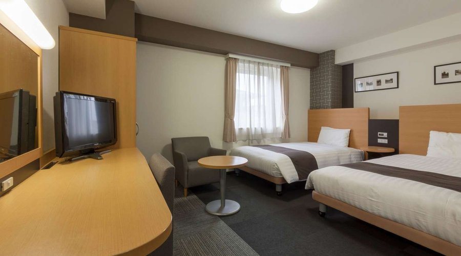 Guest room with two beds