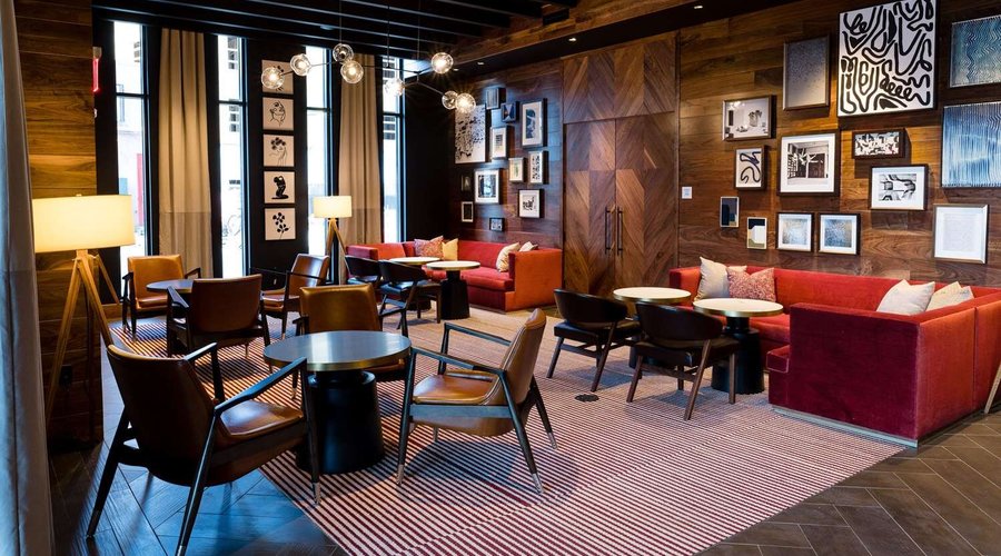 Hotel lobby