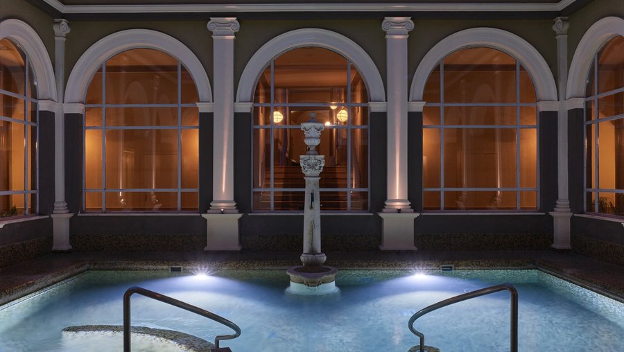 Thermal Pool By Night