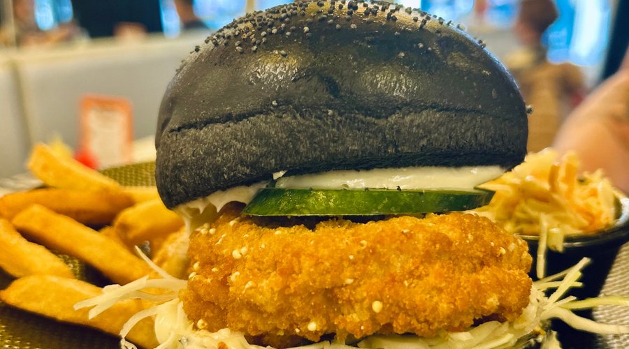 Fish Black Burger