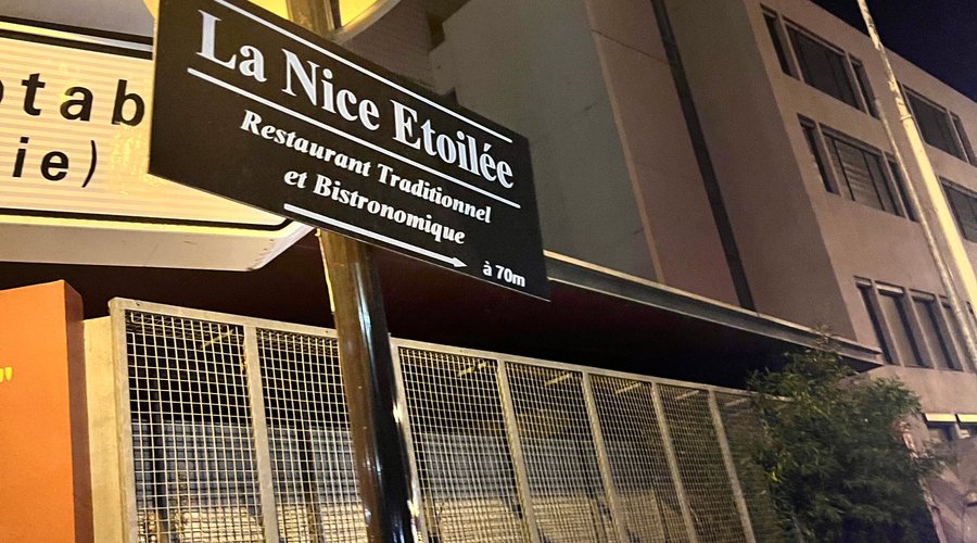 Blink and you might miss the sign pointing you to a marvelous restaurant!!