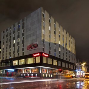 Scandic Grand Troms Exterior facade night