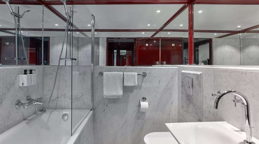 single room bathroom