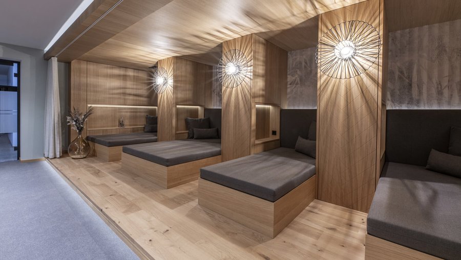 Ruheraum im Wellness- und Spa-Bereich