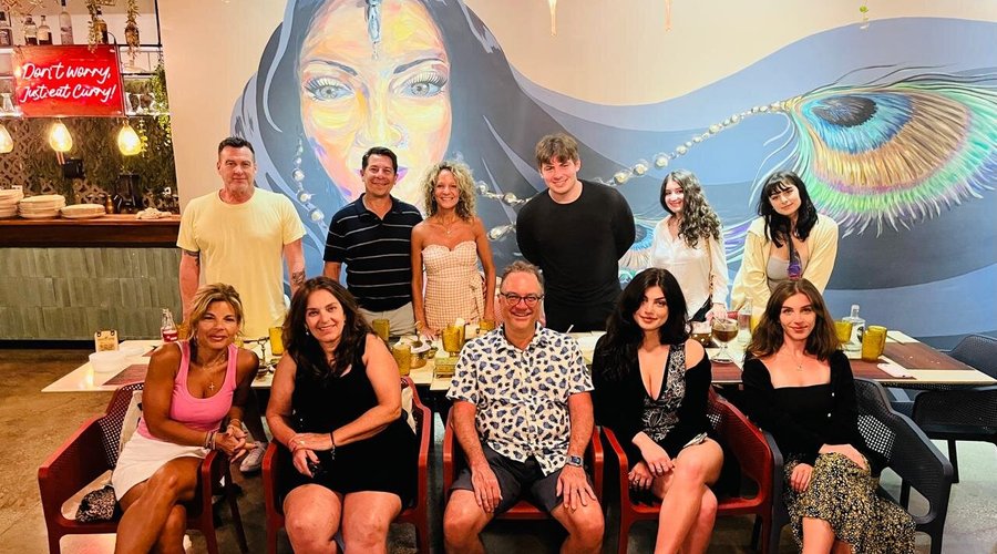 Family and Friends at Naans & Curries