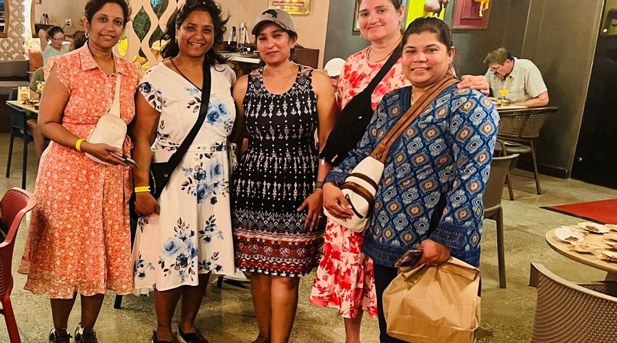 Friends at Naans & Curries