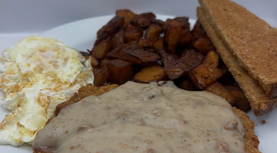 Country Fried Steak Breakfast