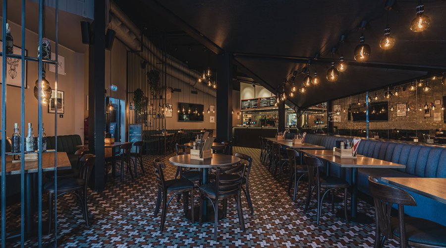The interior of Barentz Gastropub