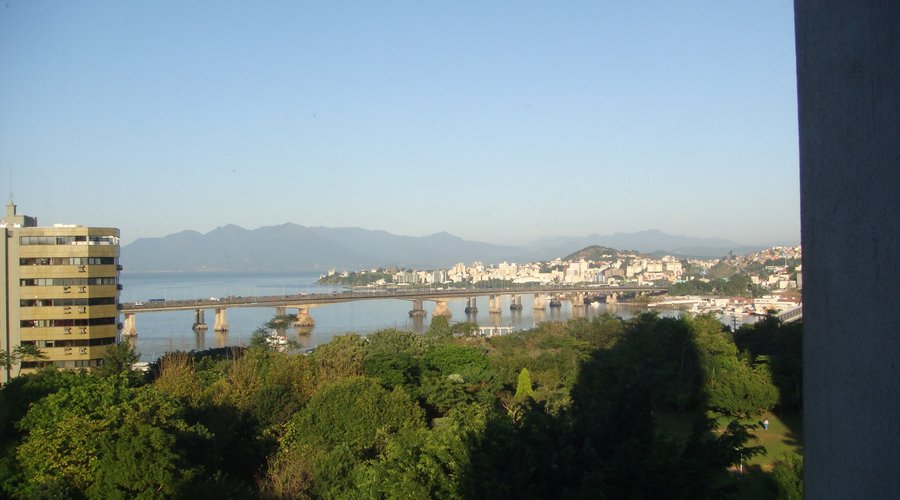 Florianopolis, Parque da Luz dall'Hotel Castelmar (Sc-BR)