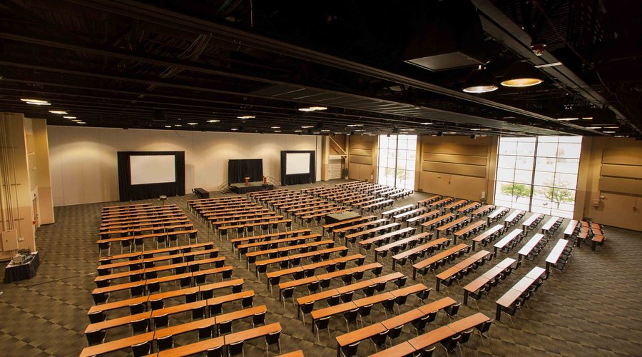 Classroom style is perfect for your next big conference.