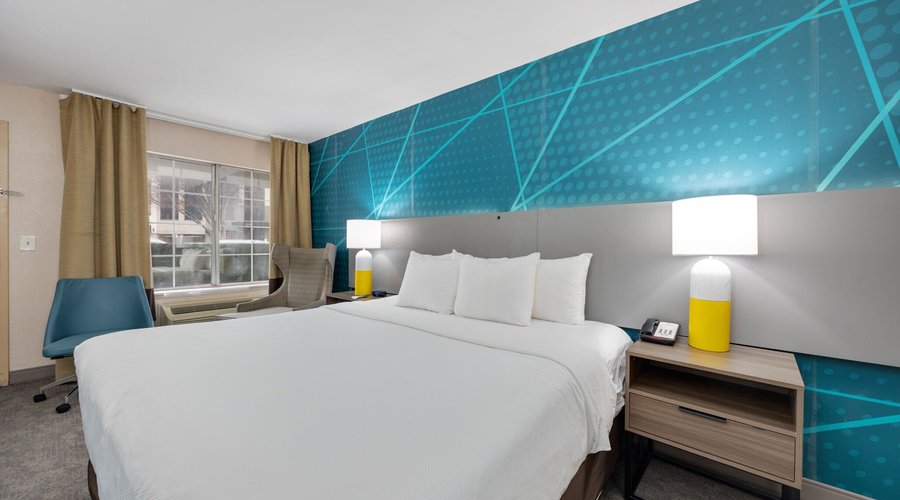 Newly remodeled rooms.