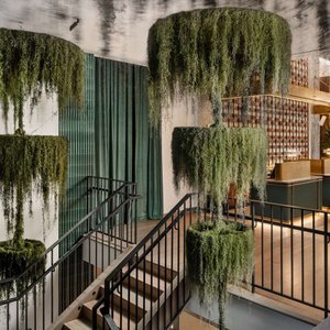 Arlo Midtown Lobby Stairs