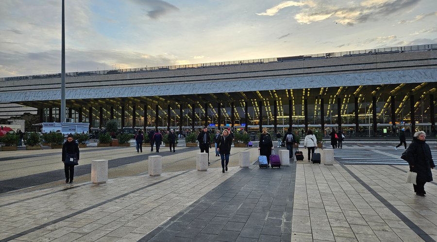 Exterior - New bus hub