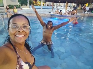 Piscina e praia