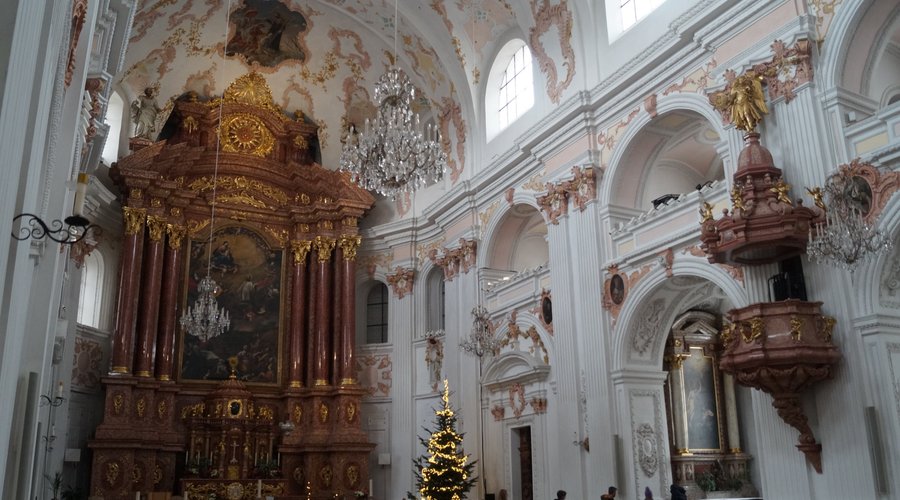 Interni della chiesa