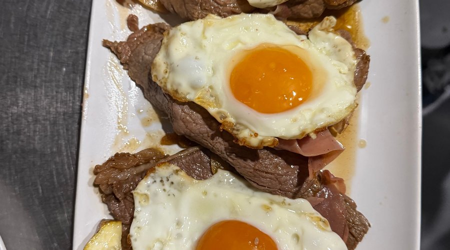 Bife à portuguesa 